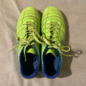 Bright Green Soccer Cleats